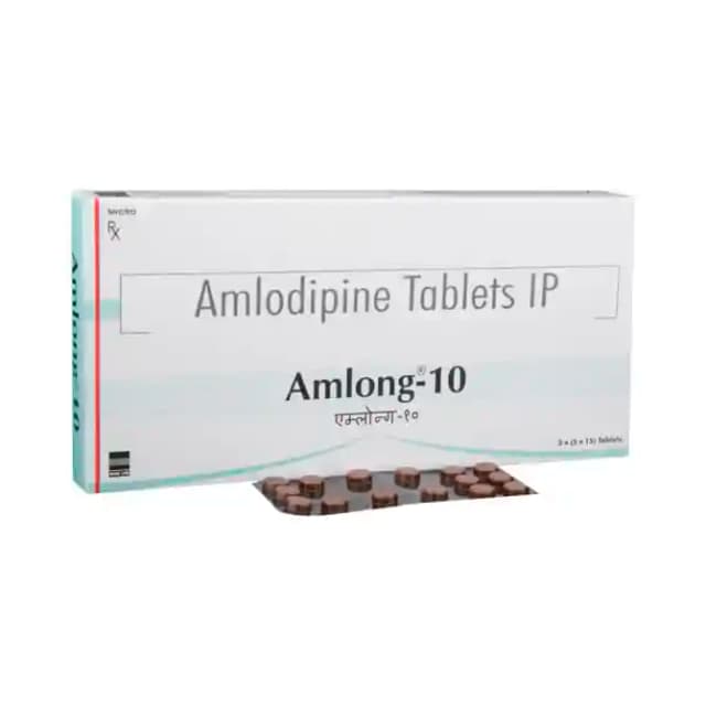 Amlong 10 (15 tablets in 1 strip)