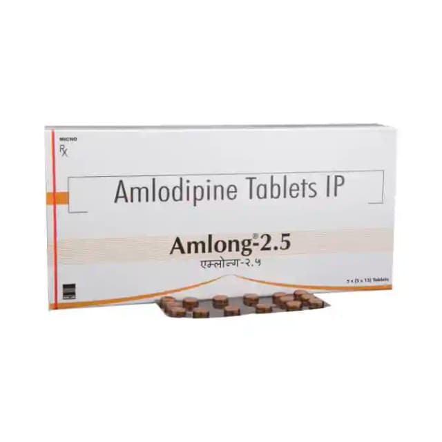 Amlong 2.5 (15 tablets in 1 strip)
