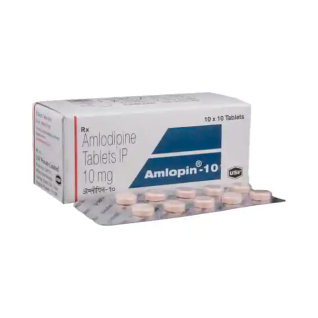 Amlopin 10 (10 tablets in 1 strip)