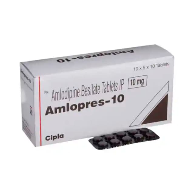Amlopres 10 (10 tablets in 1 strip)