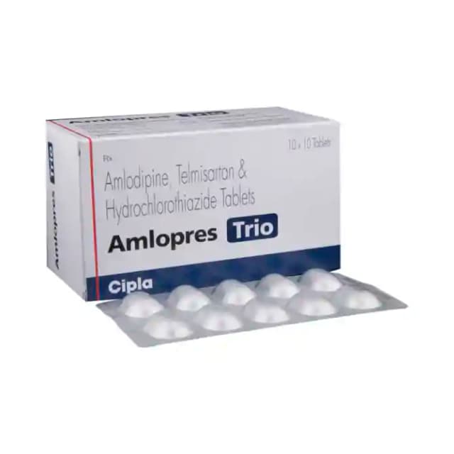 Amlopres Trio (10 tablets in 1 strip)