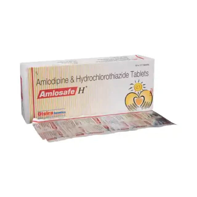 Amlosafe H (10 tablets in 1 strip)