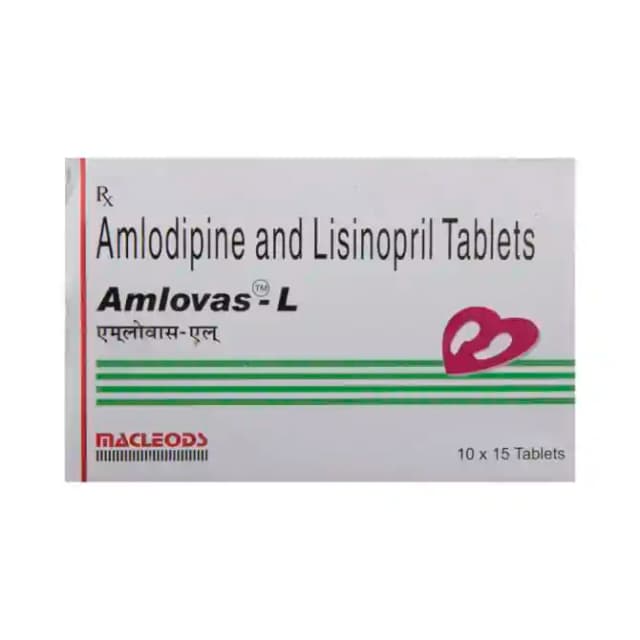 Amlovas L (15 tablets in 1 strip)