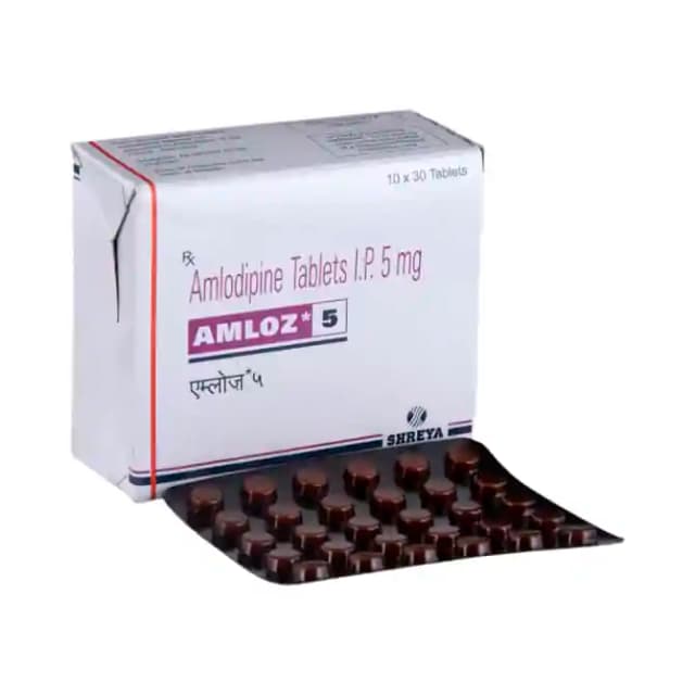 Amloz 5 (30 tablets in 1 strip)