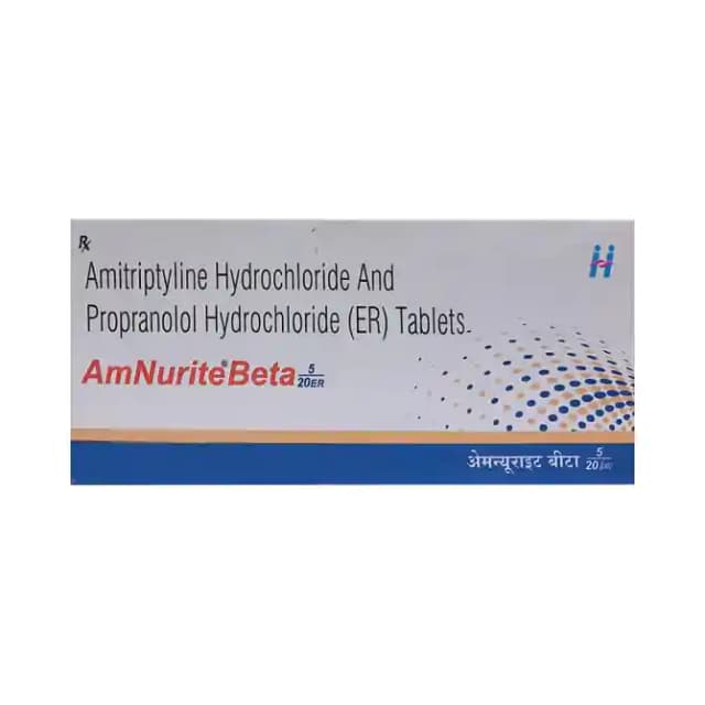 Amnurite Beta 5/20 ER (10 tablets er in 1 strip)