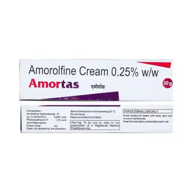Amortas Cream (30 gm in 1 tube)