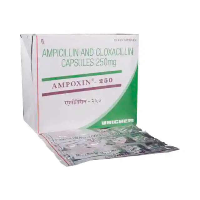 Ampoxin 250 (15 capsules in 1 strip)