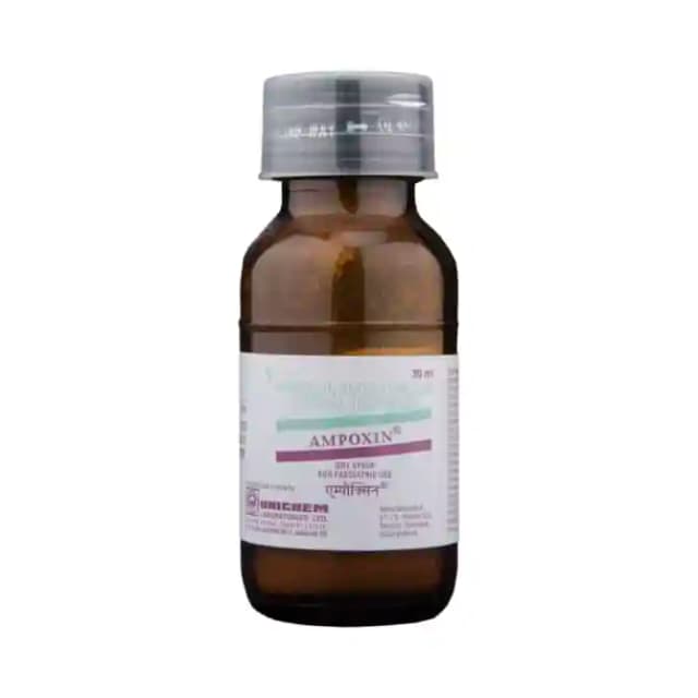 Ampoxin Dry syrup (30 ml in 1 bottle)