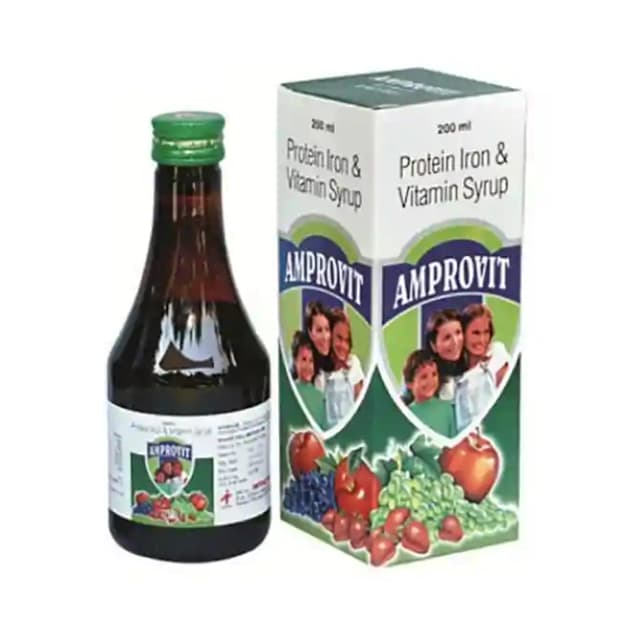 Amprovit Syrup (1 Bottle of 200 ml Syrup)