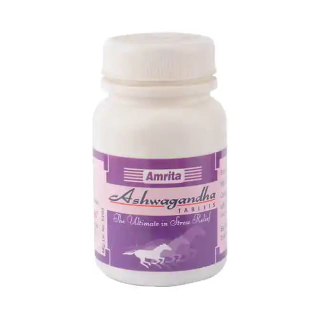 Amrita Ashwagandha (1 Bottle of 60 tablets)
