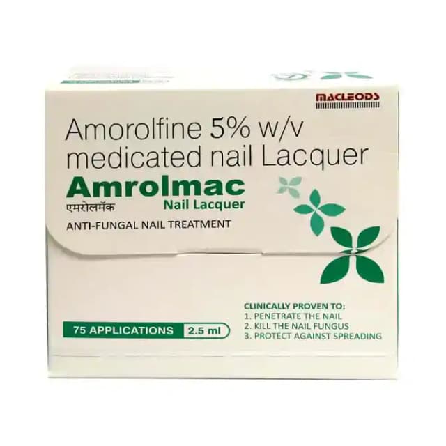 Amrolmac Nail Lacquer (2.5 ml in 1 bottle)