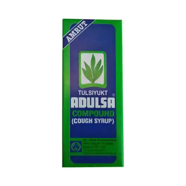 Amrut Adulsa Syrup (1 Bottle of 100 ml Syrup)