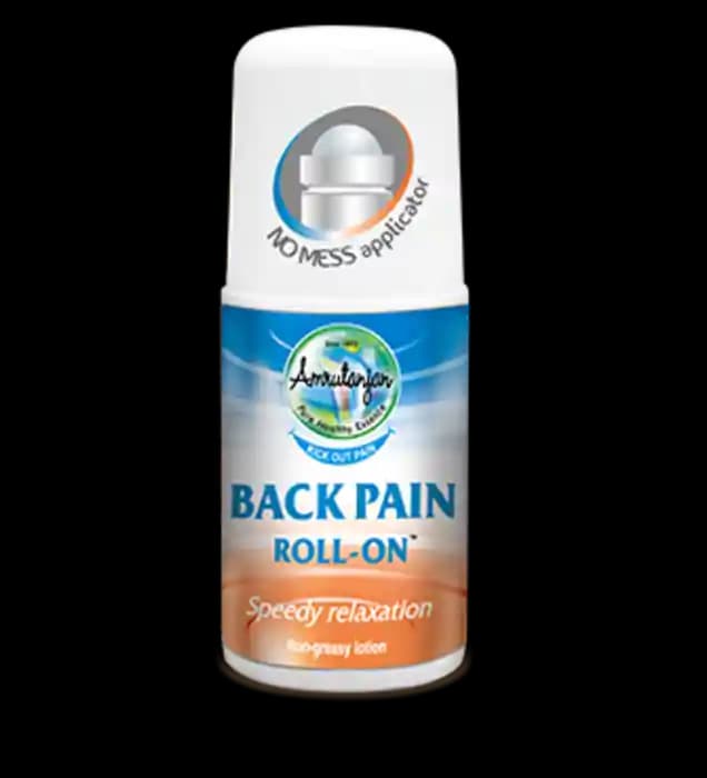 Amrutanjan Back Pain Roll ON (1 Box Of 50 ml Balm)
