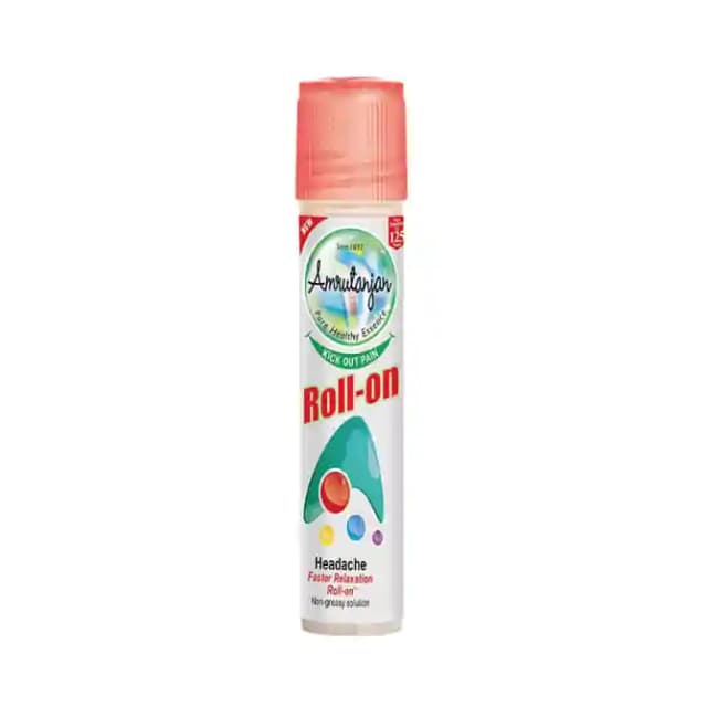 Amrutanjan Headache Roll On (1 Bottle of 10 ml Solution)