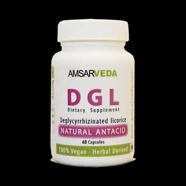 Amsarveda DGL (1 Bottle of 60 capsules)