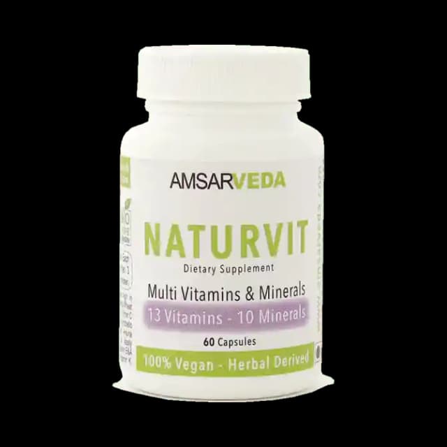 Amsarveda Naturvit (1 Bottle of 60 capsules)