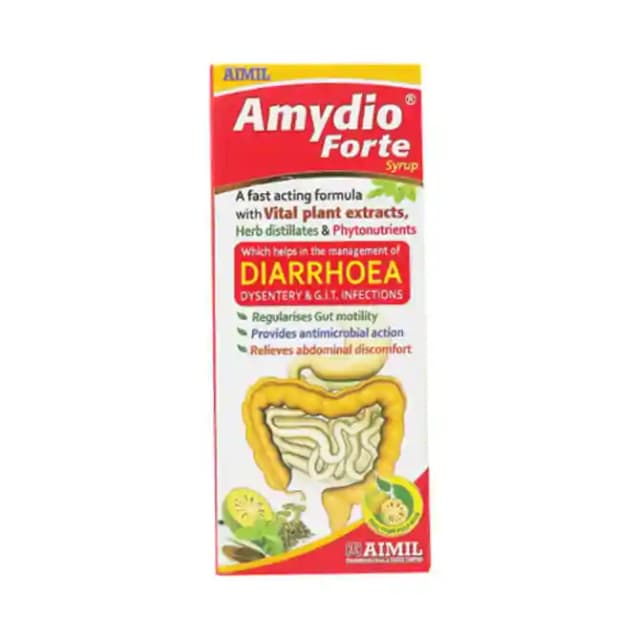 Amydio Forte Syrup (1 Bottle of 100 ml Syrup)