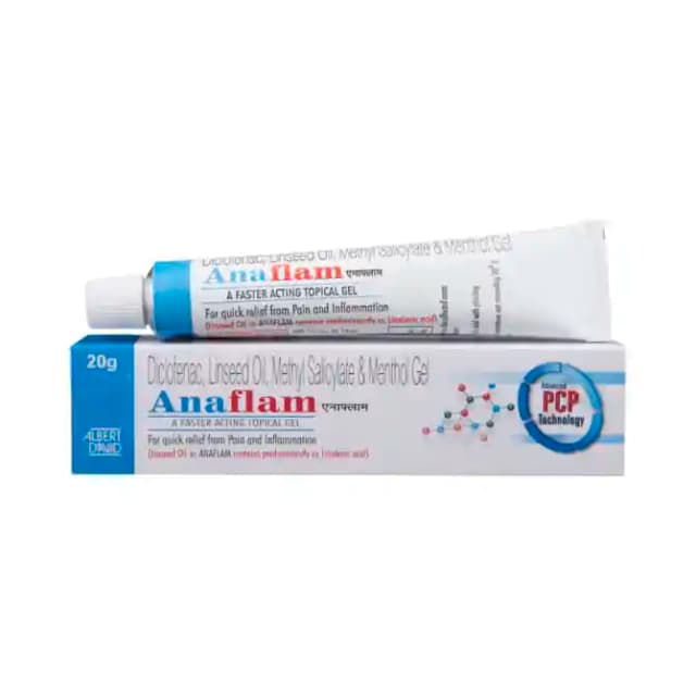 Anaflam Gel (1 Tube Of 20 gm Gel)