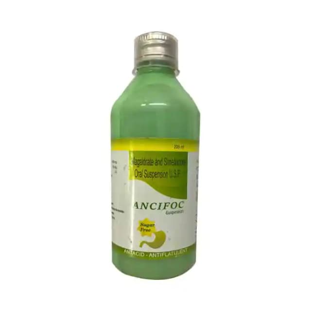 Ancifoc Oral Suspension Sugar Free (200 ml in 1 bottle)
