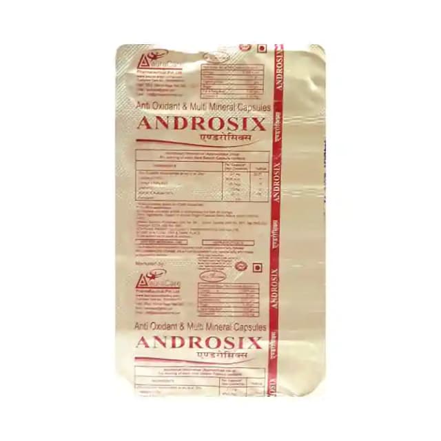 Androsix (1 Strip Of 10 capsules)
