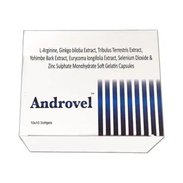Androvel Softgels (1 Box Of 100 soft gelatin capsules)