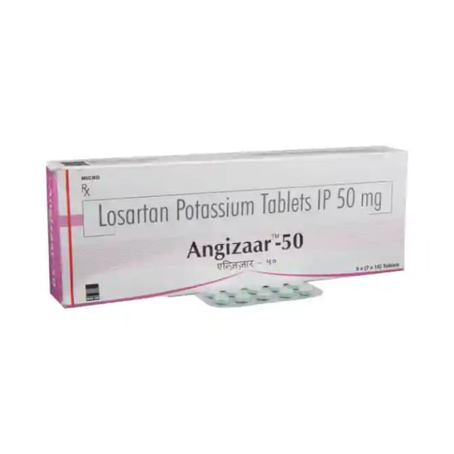 Angizaar 50 (10 tablets in 1 strip)