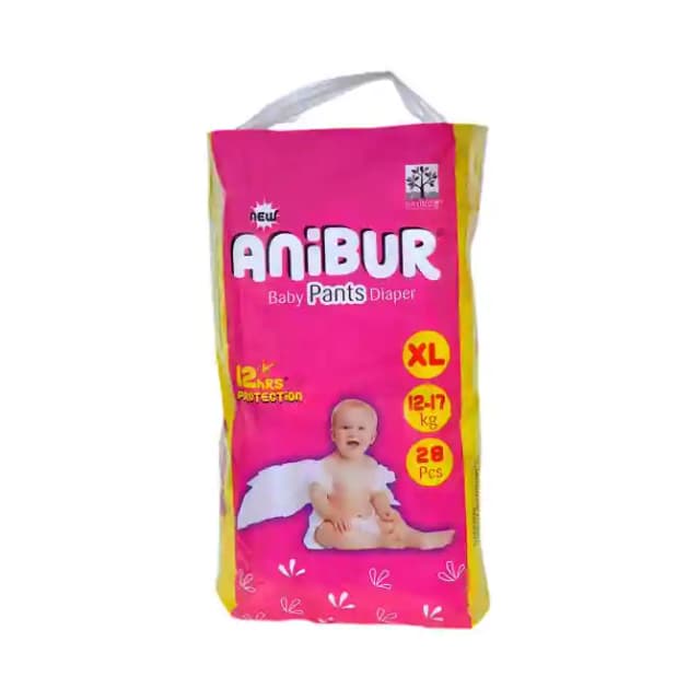 Anibur Baby Pants Diaper XL (1 Packet Of 28 pieces)