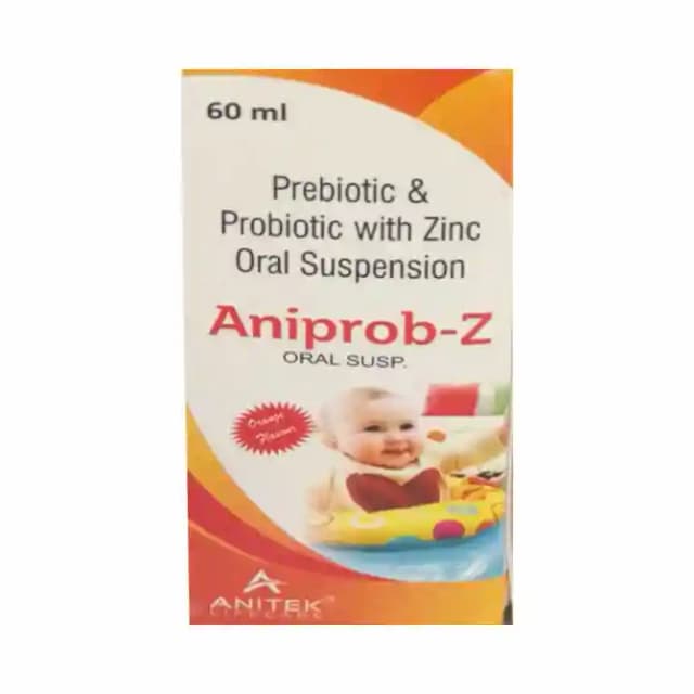 Aniprob Z Oral Suspension Orange (1 Bottle of 60 ml Oral Suspension)