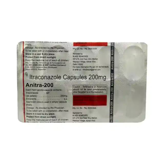 Anitra 200 (10 capsules in 1 strip)