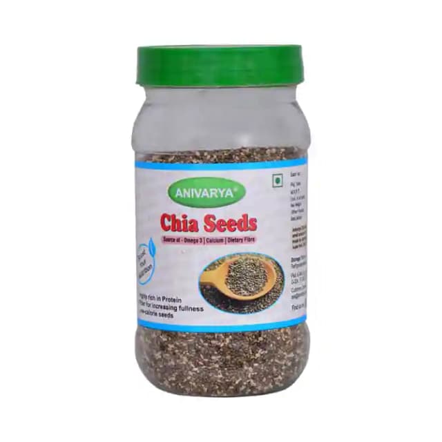 Anivarya Chia Seeds (1 Jar Of 200 gm Seeds)