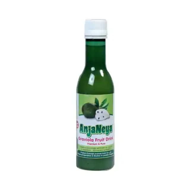 Anjaneya Graviola Fruit Drink (1 Bottle of 180 ml Juice)