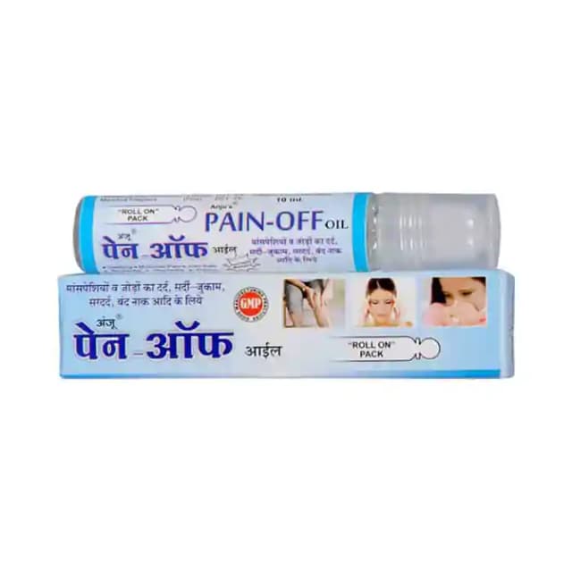 Anju Pain Off Oil (1 Roll-on Bottle of 10 ml Oil)