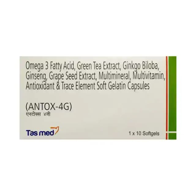 ANTOX 4G (1 Strip Of 10 capsules)