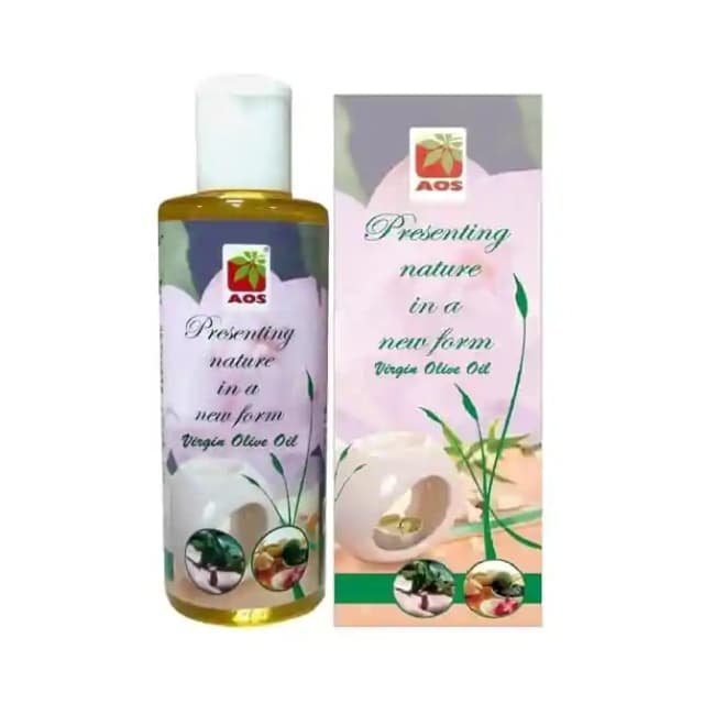 AOS Oil Virgin Olive (1 Bottle of 100 ml Oil)