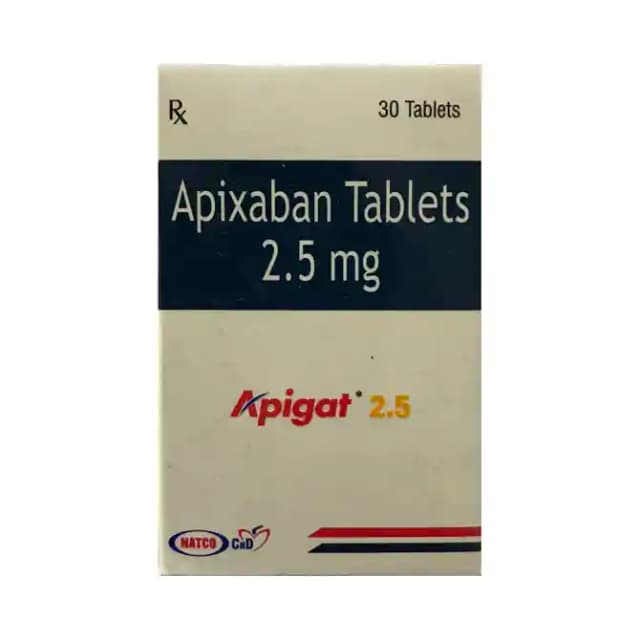 Apigat 2.5 (30 tablets in 1 bottle)