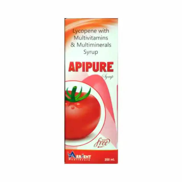 Apipure Syrup (1 Bottle of 200 ml Syrup)
