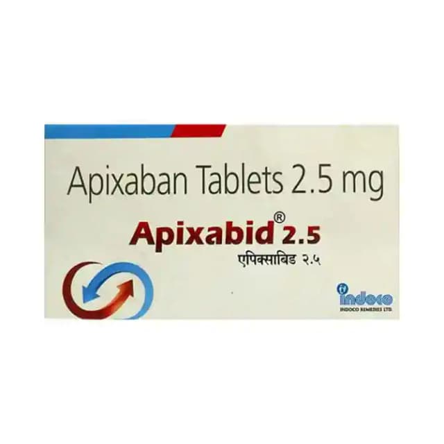 Apixabid 2.5 (10 tablets in 1 strip)