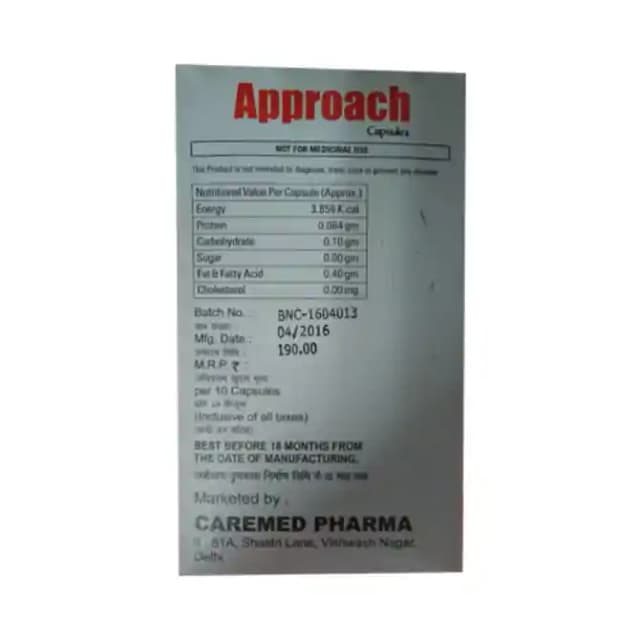 Approach (1 Strip Of 10 soft gelatin capsules)