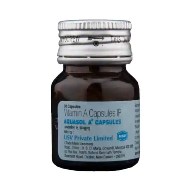Aquasol A (30 capsules in 1 bottle)