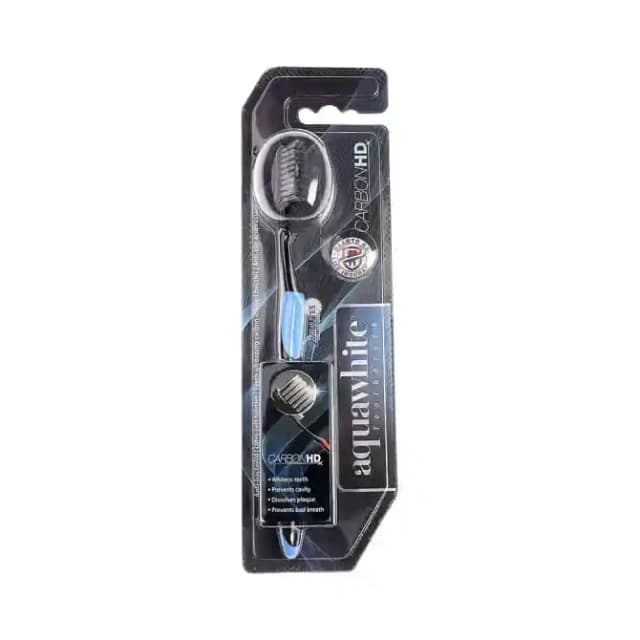 Aquawhite Carbon HD Toothbrush Blue (1 Packet Of 1 Toothbrush)