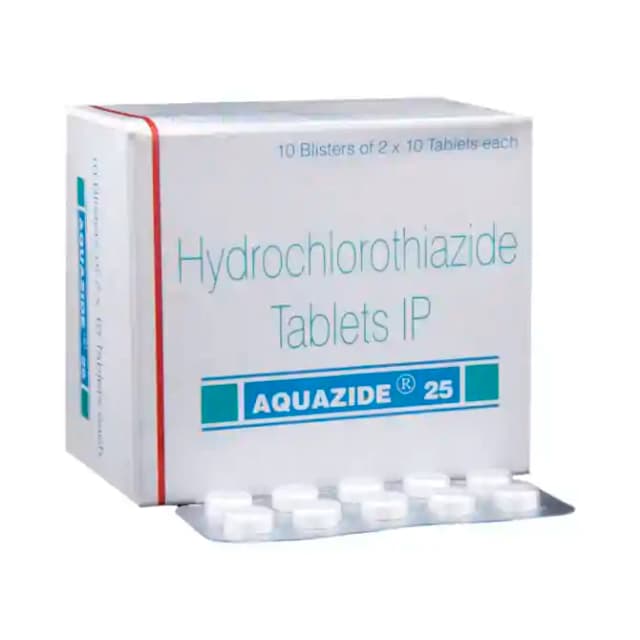 Aquazide 25 (10 tablets in 1 strip)