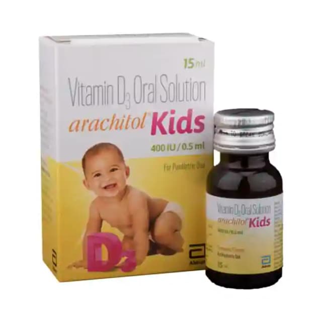 Arachitol Kids 400IU paediatric Drop (1 Bottle of 15 ml Drop)