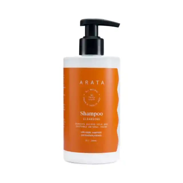 Arata Shampoo Cleansing (1 Pump Bottle of 300 ml Shampoo)
