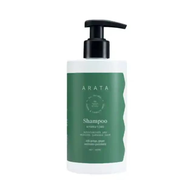 Arata Shampoo Hydrating (1 Pump Bottle of 300 ml Shampoo)