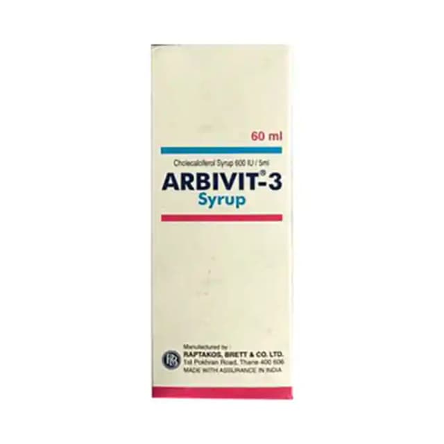 Arbivit 3 Syrup (1 Bottle of 60 ml Syrup)