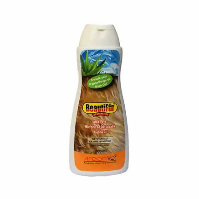 AreionVet Beauti Fur Foaming Gel (1 Bottle of 200 ml Gel)