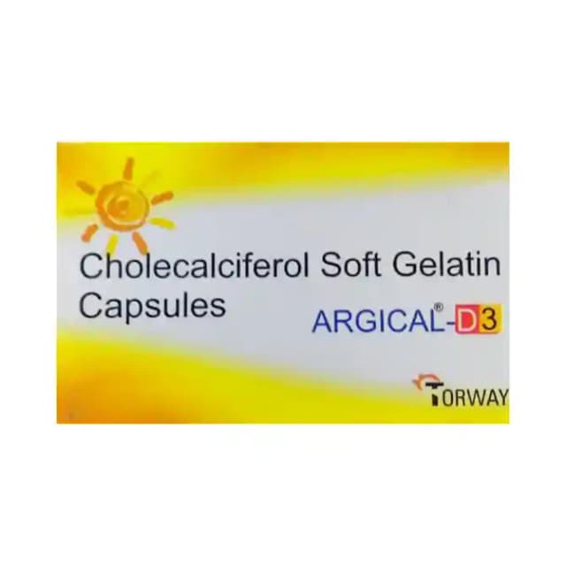 Argical D3 Soft Gelatin (1 Strip Of 4 soft gelatin capsules)