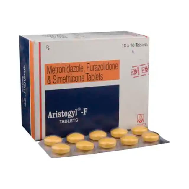 Aristogyl F (10 tablets in 1 strip)