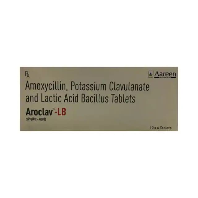 Aroclav LB (6 tablets in 1 strip)