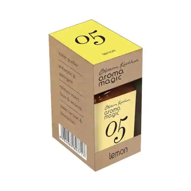 Aroma Magic Essential Oil Lemon (1 Bottle of 20 ml Oil)